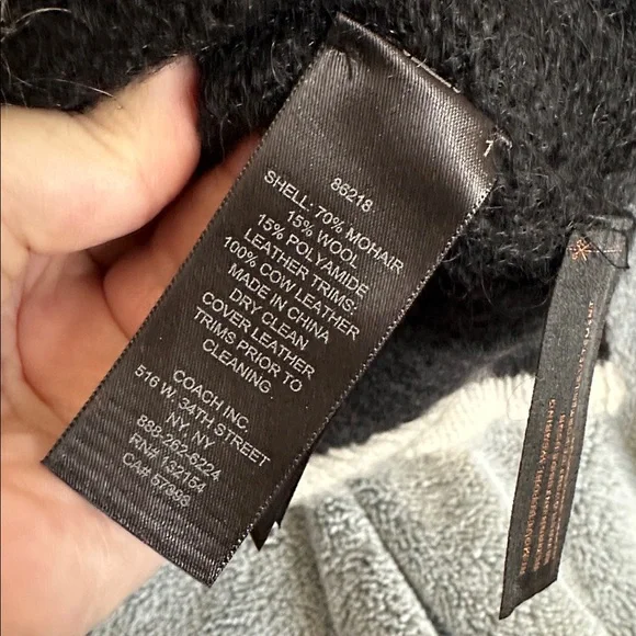 Coach Skull Intarsia Mohair Sweater - Picture 8 of 13